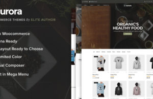 Aurora – 9 Layout Ajax Woocommerce Template